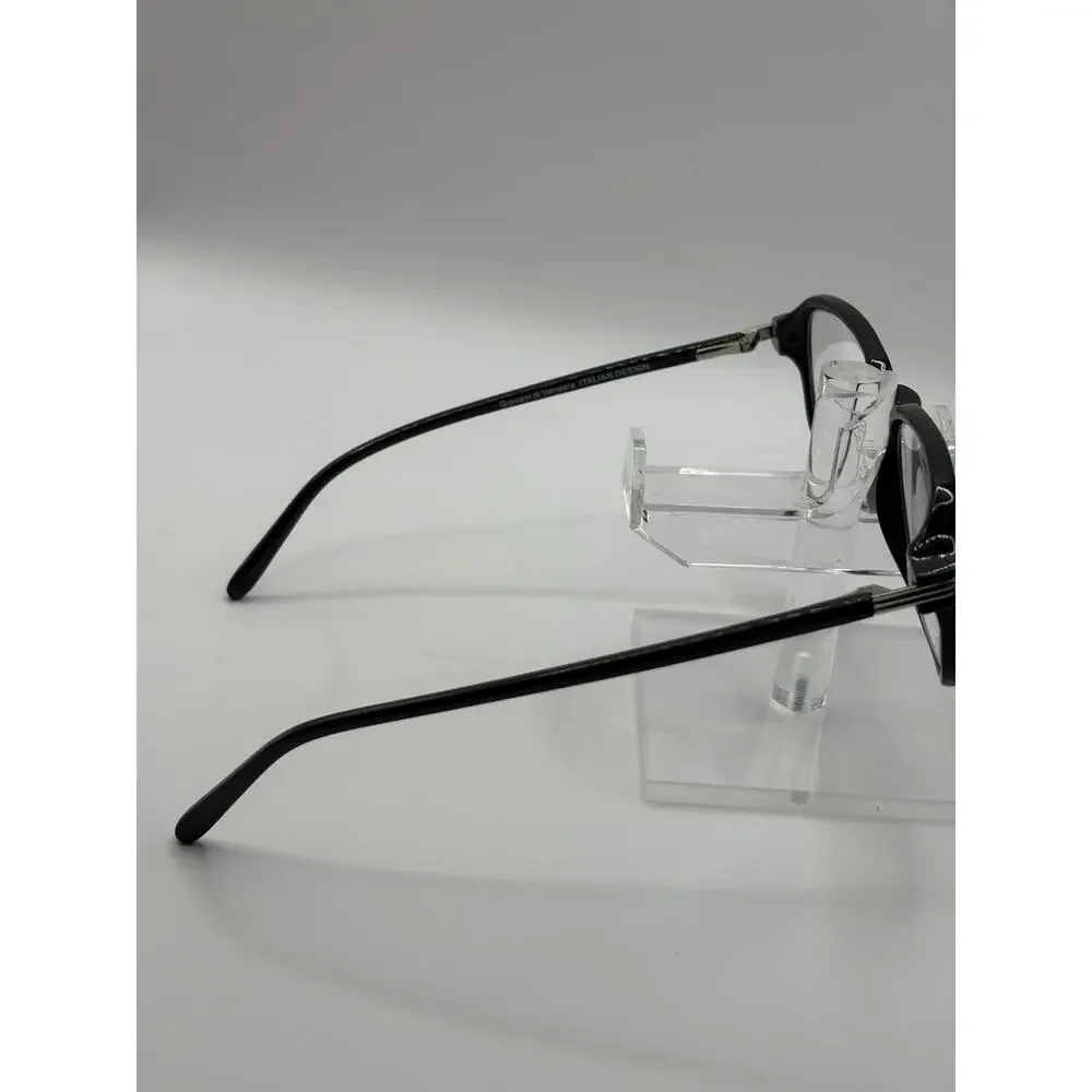 Giovanni di Venezia MO Rick Black Eyeglasses Frames 55-17-140 Italian